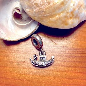 Pandora gondola charm with crystals